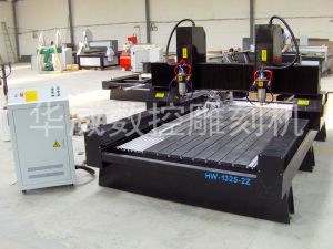 岳阳华容县双头立体多功能石材雕刻机HW-1325-2Z