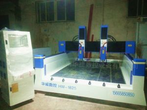 岳阳华容县HW1825双头重型石材雕刻机